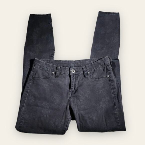 BlankNYC | gray floral low rise skinny jeans size 28 - Picture 1 of 8